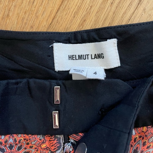 Helmut Lang Jacquard Medallion Runway shorts women’s size 4 - Picture 8 of 9